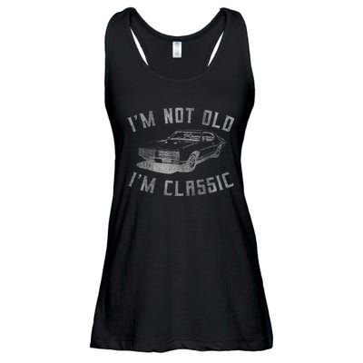 IM Not Old IM Classic Ladies Essential Flowy Tank