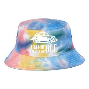 IM Not Old IM Classic Cars Tie Dye Newport Bucket Hat