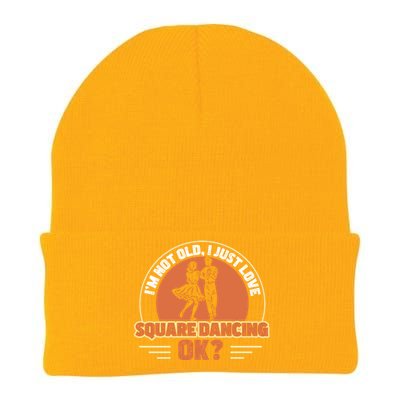 I'm Not Old Funny Square Dancing Square Dance Square Dancer Gift Knit Cap Winter Beanie