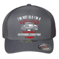 IM Not Old IM A Classic Custom Built 1984 40th Birthday Flexfit Unipanel Trucker Cap