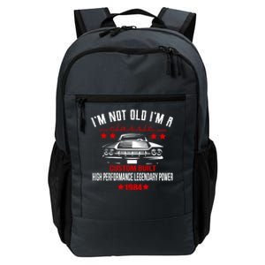 IM Not Old IM A Classic Custom Built 1984 40th Birthday Daily Commute Backpack