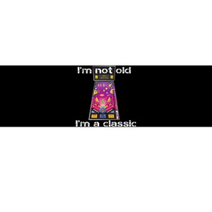 IM Not Old IM Classic Pinball Machine Bumper Sticker