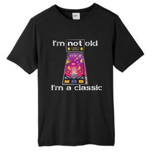 IM Not Old IM Classic Pinball Machine Tall Fusion ChromaSoft Performance T-Shirt