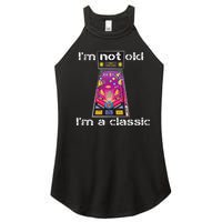 IM Not Old IM Classic Pinball Machine Women's Perfect Tri Rocker Tank