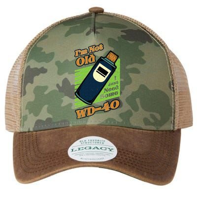 Im Not Old I Just Need Some WD40 Funny Mom Dad Legacy Tie Dye Trucker Hat