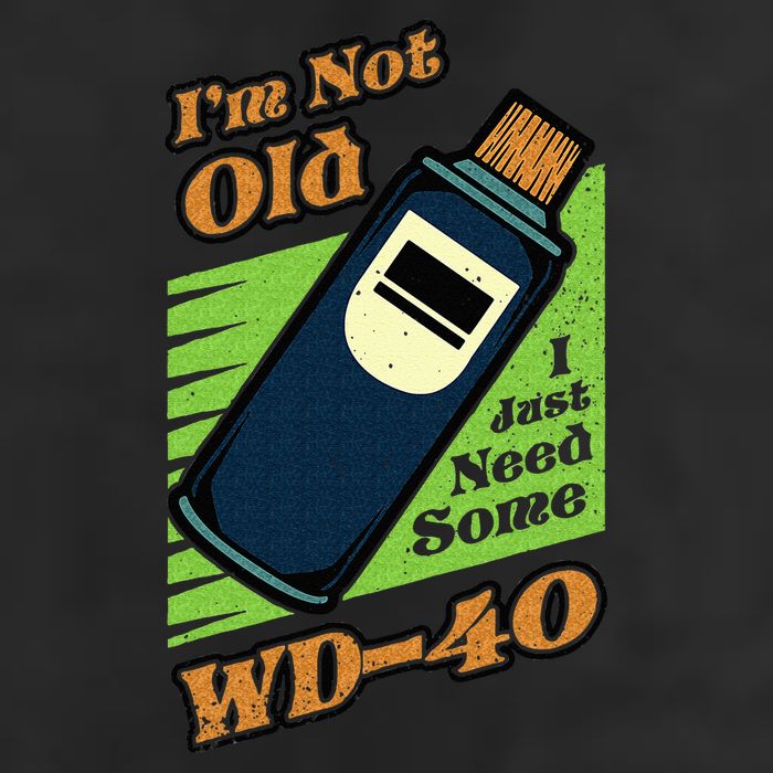 Im Not Old I Just Need Some WD40 Funny Mom Dad Golf Towel