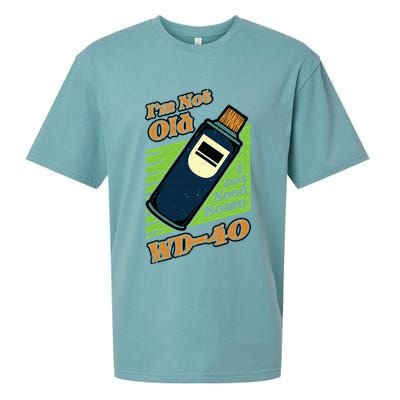 Im Not Old I Just Need Some WD40 Funny Mom Dad Sueded Cloud Jersey T-Shirt