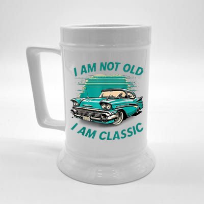 I'm Not Old I'm Classic Funny Car Graphic Beer Stein