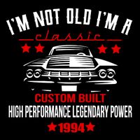 Im Not Old Im A Classic Custom Built 1994 30th Birthday Impact Tech Backpack