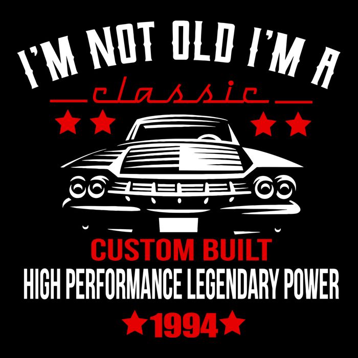 Im Not Old Im A Classic Custom Built 1994 30th Birthday Impact Tech Backpack