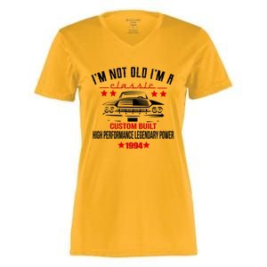 Im Not Old Im A Classic Custom Built 1994 30th Birthday Women's Momentum V-Neck T-Shirt