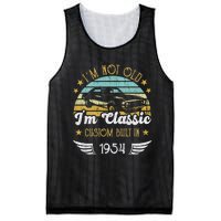 IM Not Old IM Classic Car Vintage 1954 Birthday Mesh Reversible Basketball Jersey Tank