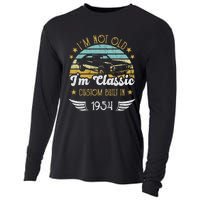 IM Not Old IM Classic Car Vintage 1954 Birthday Cooling Performance Long Sleeve Crew