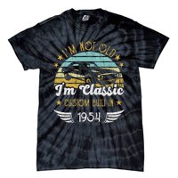 IM Not Old IM Classic Car Vintage 1954 Birthday Tie-Dye T-Shirt