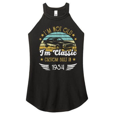 IM Not Old IM Classic Car Vintage 1954 Birthday Women’s Perfect Tri Rocker Tank