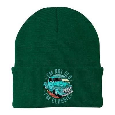 Im Not Old Im Classic Funny Retro Cool Car Vintage Knit Cap Winter Beanie