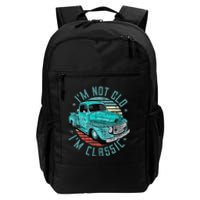 Im Not Old Im Classic Funny Retro Cool Car Vintage Daily Commute Backpack