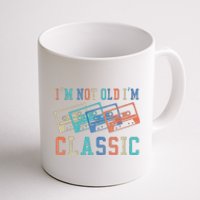 I'm Not Old Im Classic Grandpa Dad Birthday Gifts Rock Music Coffee Mug