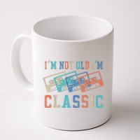 I'm Not Old Im Classic Grandpa Dad Birthday Gifts Rock Music Coffee Mug