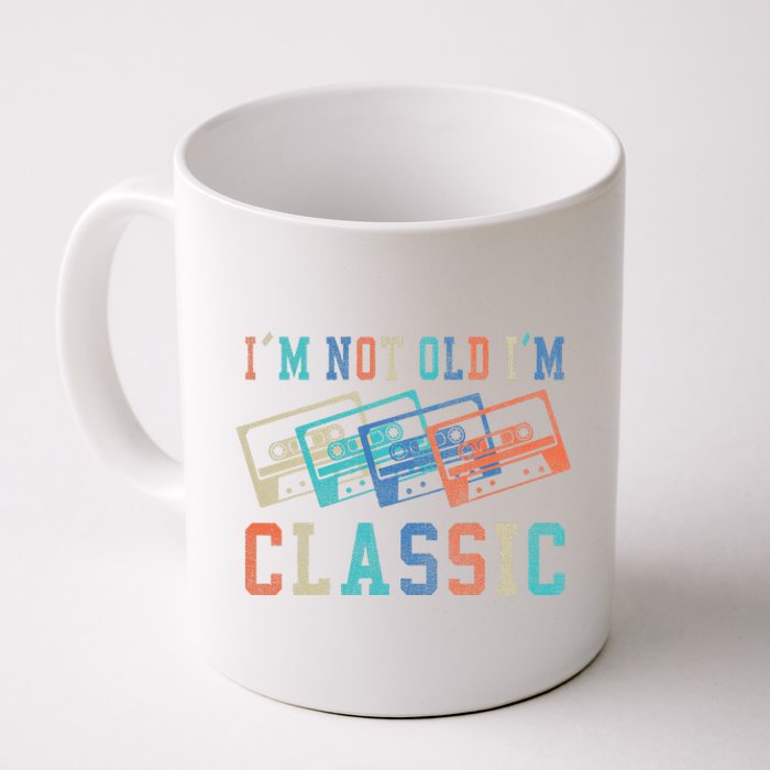 I'm Not Old Im Classic Grandpa Dad Birthday Gifts Rock Music Coffee Mug