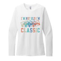 I'm Not Old Im Classic Grandpa Dad Birthday Gifts Rock Music Womens CVC Long Sleeve Shirt