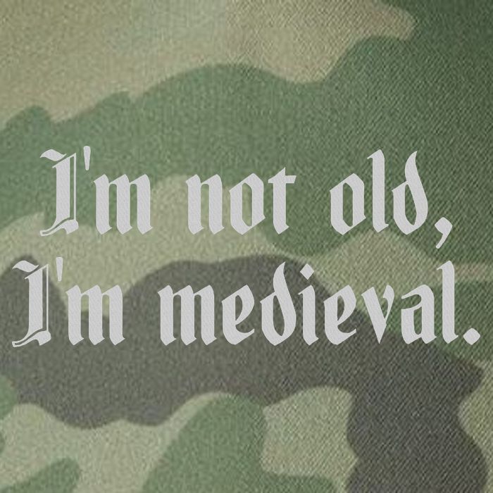 I'm Not Old I'm Medieval Joust Medieval Jousting Ren Faire Legacy Tie Dye Trucker Hat