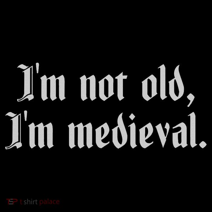 I'm Not Old I'm Medieval Joust Medieval Jousting Ren Faire Youth Performance Sprint T-Shirt