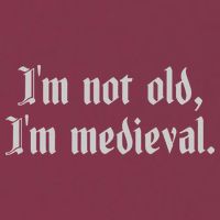 I'm Not Old I'm Medieval Joust Medieval Jousting Ren Faire 16oz Travel Tumbler