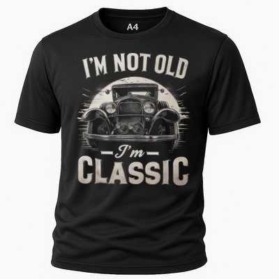 I'm Not Old I'm Classic Retro Vintage Funny Car Cooling Performance Crew T-Shirt