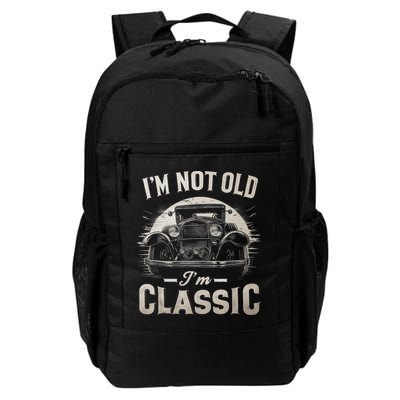 I'm Not Old I'm Classic Retro Vintage Funny Car Backpack