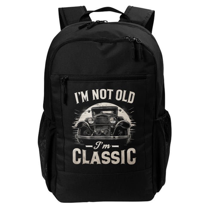 I'm Not Old I'm Classic Retro Vintage Funny Car Backpack
