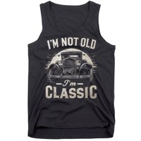 I'm Not Old I'm Classic Retro Vintage Funny Car Tank Top