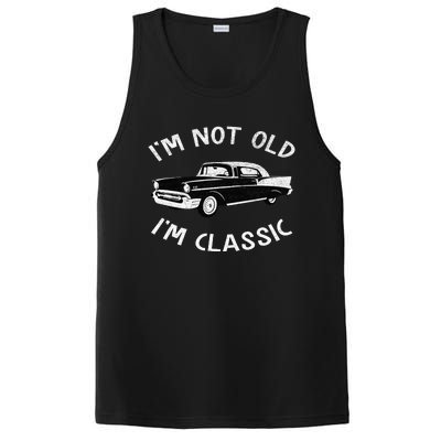 I'M Not Old I'M Classic Funny Classic Car Retro Vintage PosiCharge Competitor Tank