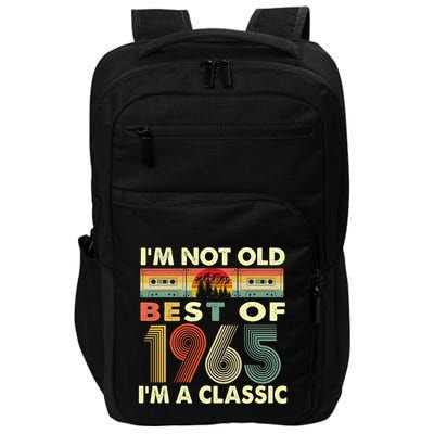 I'm Not Old I'm A Classic Vintage 1965 57th Birthday Gifts Impact Tech Backpack