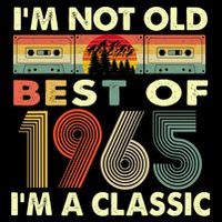 I'm Not Old I'm A Classic Vintage 1965 57th Birthday Gifts Backpack