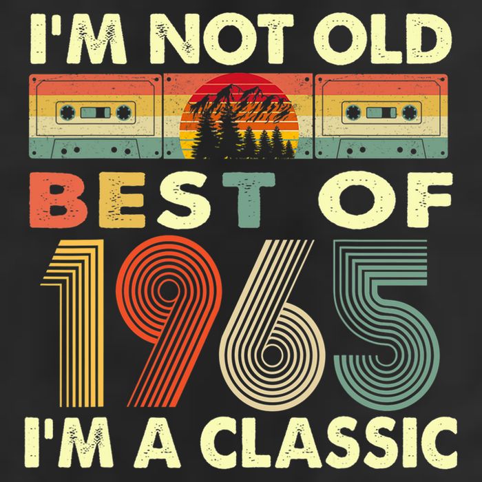 I'm Not Old I'm A Classic Vintage 1965 57th Birthday Gifts Beanie