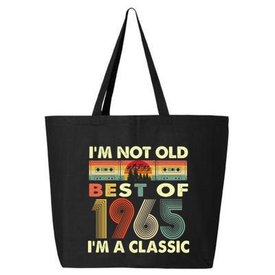 I'm Not Old I'm A Classic Vintage 1965 57th Birthday Gifts 25L Jumbo Tote