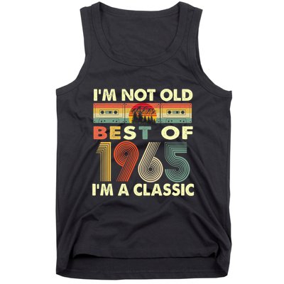 I'm Not Old I'm A Classic Vintage 1965 57th Birthday Gifts Tank Top
