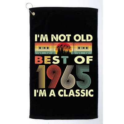 I'm Not Old I'm A Classic Vintage 1965 57th Birthday Gifts Golf Towel