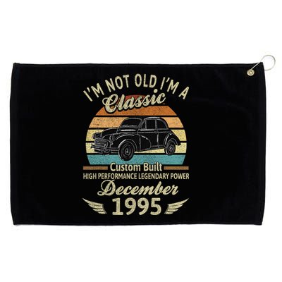 Im Not Old Im A Classic Born In December 1995 Car Birthday Grommeted Golf Towel