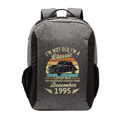 Im Not Old Im A Classic Born In December 1995 Car Birthday Vector Backpack