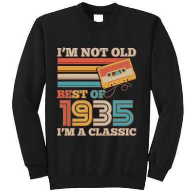 Im Not Old Best Of 1935 Im A Classic 90th Birthday Sweatshirt