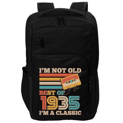 Im Not Old Best Of 1935 Im A Classic 90th Birthday Impact Tech Backpack