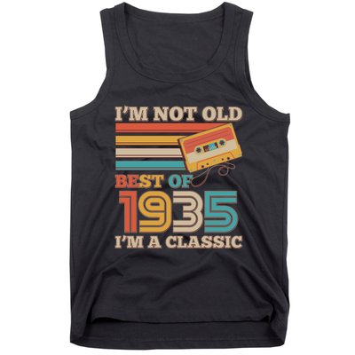 Im Not Old Best Of 1935 Im A Classic 90th Birthday Tank Top