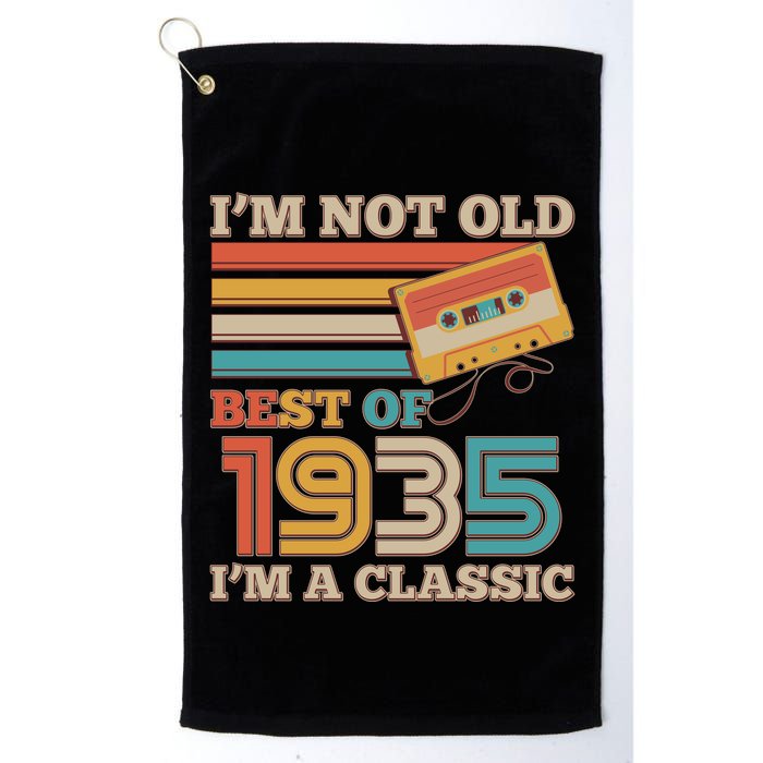 Im Not Old Best Of 1935 Im A Classic 90th Birthday Golf Towel
