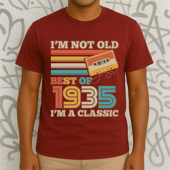 Im Not Old Best Of 1935 Im A Classic 90th Birthday T-Shirt