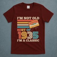 Im Not Old Best Of 1935 Im A Classic 90th Birthday T-Shirt