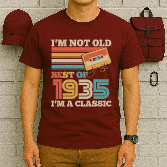 Im Not Old Best Of 1935 Im A Classic 90th Birthday T-Shirt