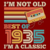 Im Not Old Best Of 1935 Im A Classic 90th Birthday T-Shirt