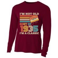 Im Not Old Best Of 1935 Im A Classic 90th Birthday Cooling Performance Long Sleeve Crew